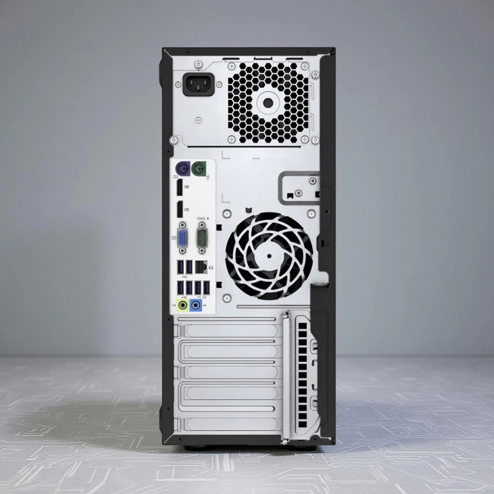 Certified Refurbished HP EliteDesk 800 G2 Tower – Intel Core i7 6th Gen | 8GB RAM | 256GB SSD | 22″ Monitor Fullset