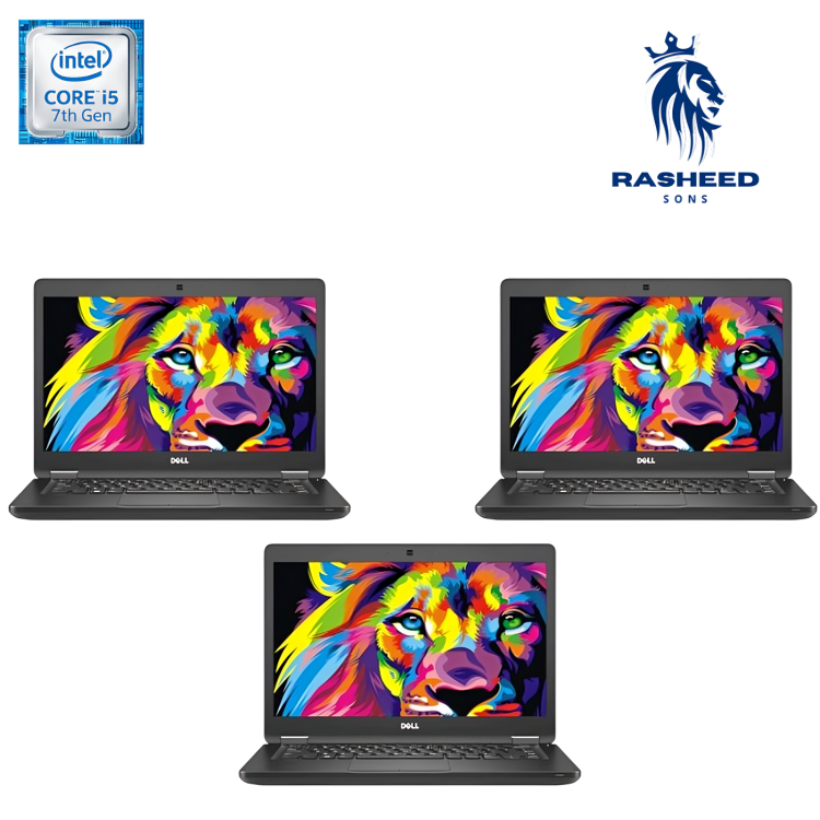 Certified Pre-Owned Dell Latitude 5480 Notebook - Intel i5 7th Gen, 8GB RAM, 256GB SSD - Pack of 3