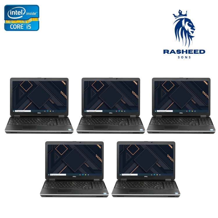 Certified Pre-Owned Dell Latitude E6540 - Intel Core i5 8GB RAM 256GB SSD - Pack of 5
