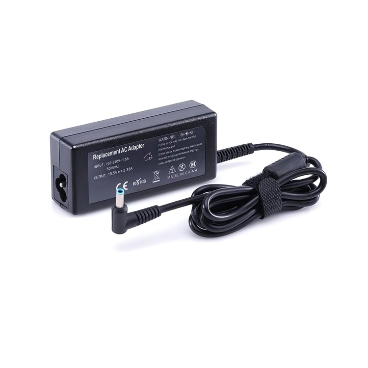 HP Blue Pin 19.5V 3.33A Laptop AC Adapter Charger - Pack of 5
