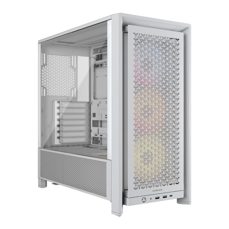 Corsair FRAME 4000D RS ARGB mid-tower case, white