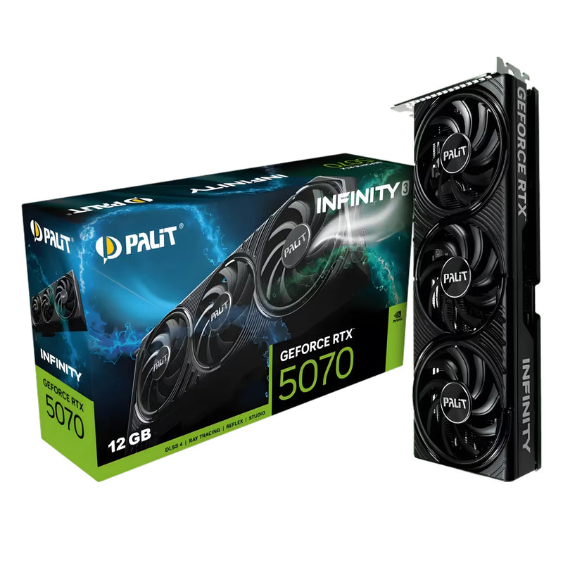 Palit GeForce RTX 5070 Infinity 3 12GB GDDR7 graphics card