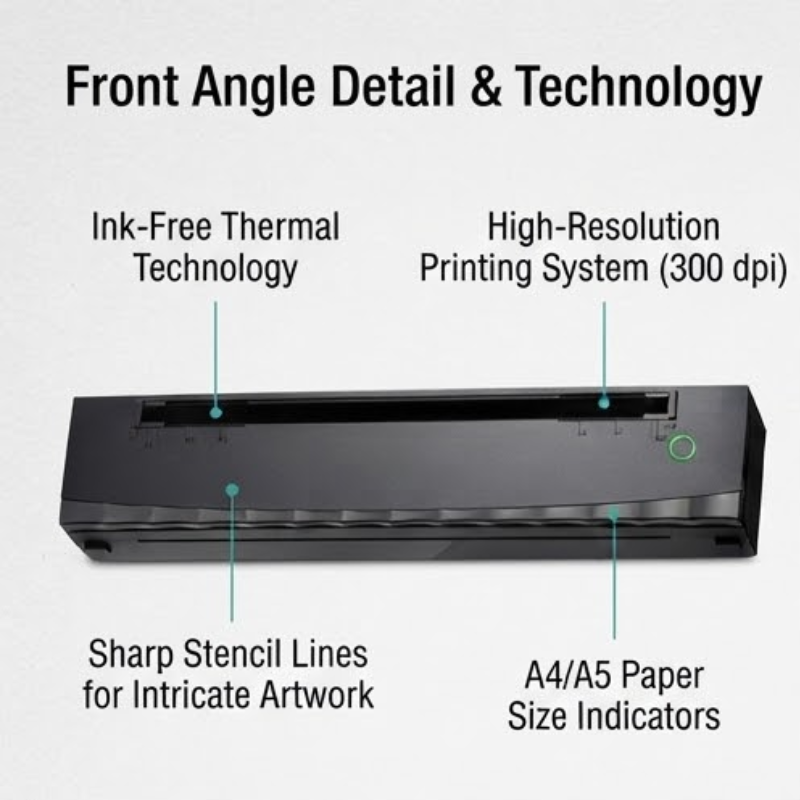 TP80 Portable Wireless Thermal Tattoo Stencil Printer