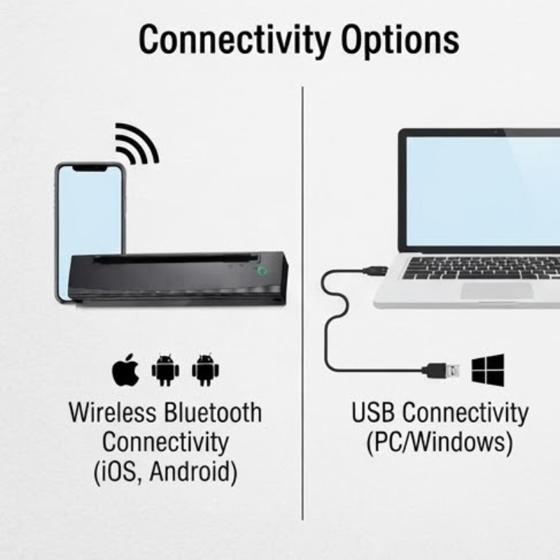 TP80 Portable Wireless Thermal Tattoo Stencil Printer