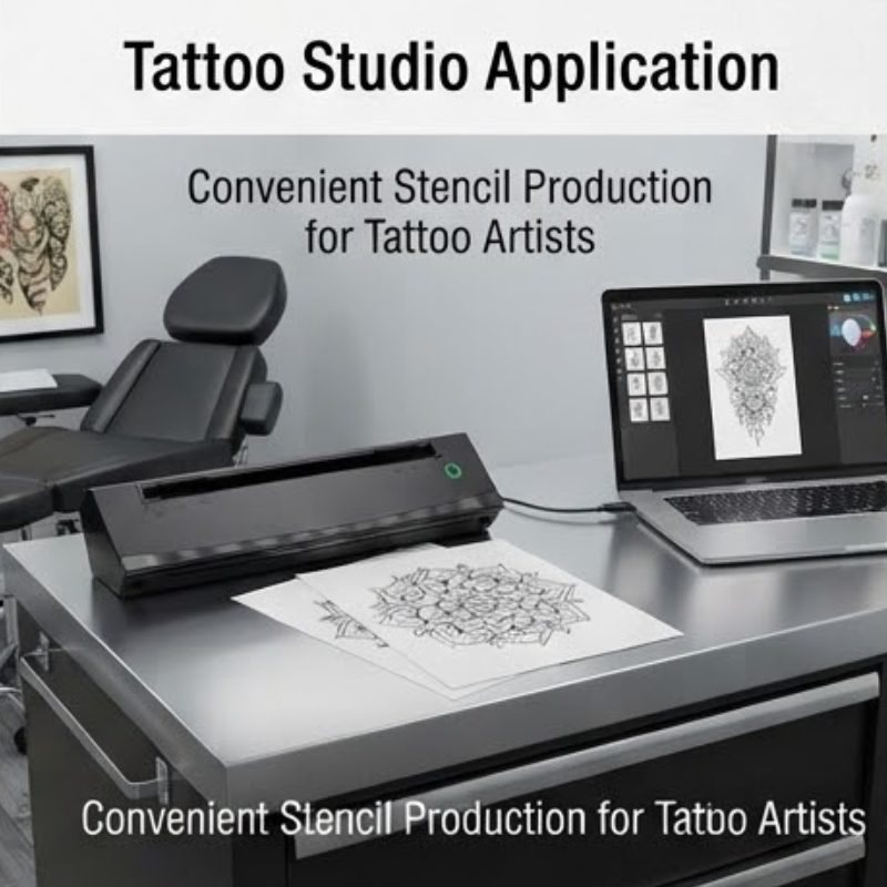 TP80 Portable Wireless Thermal Tattoo Stencil Printer