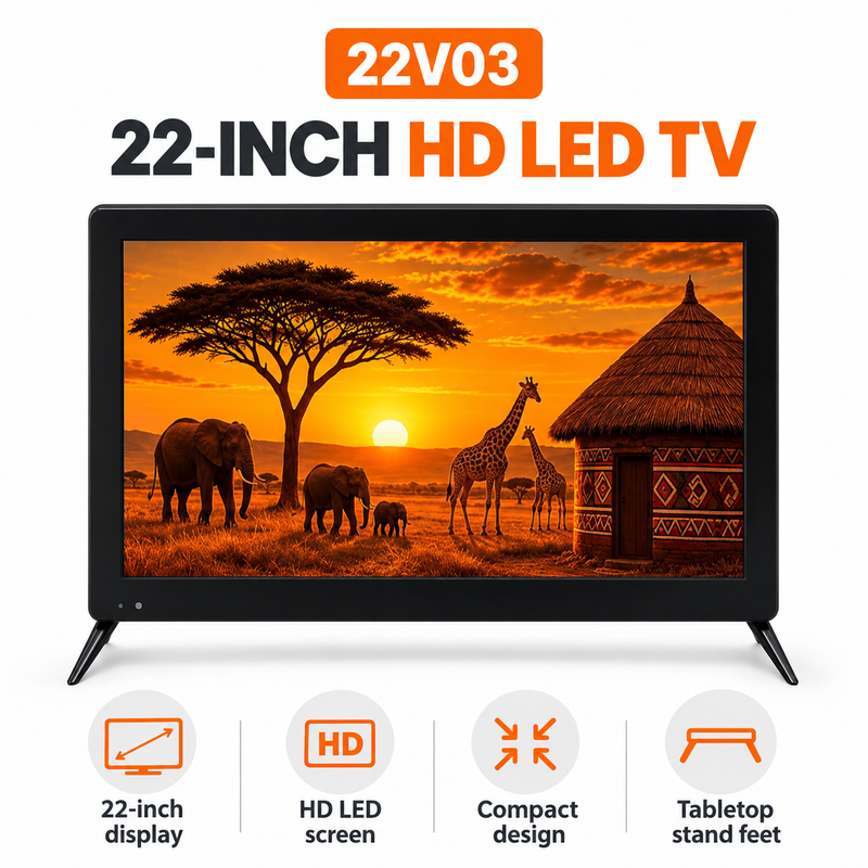 Condere 22V03 22-inch HD Ready LED TV with HDMI and USB