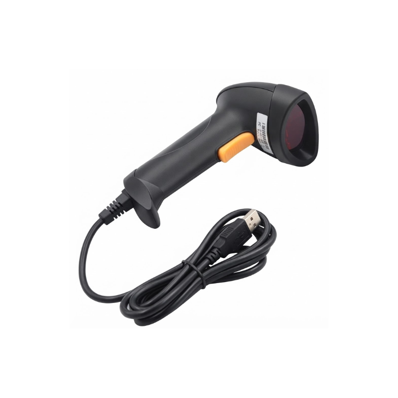 BS-0187 Wired Laser Barcode Scanner with USB Connectivity