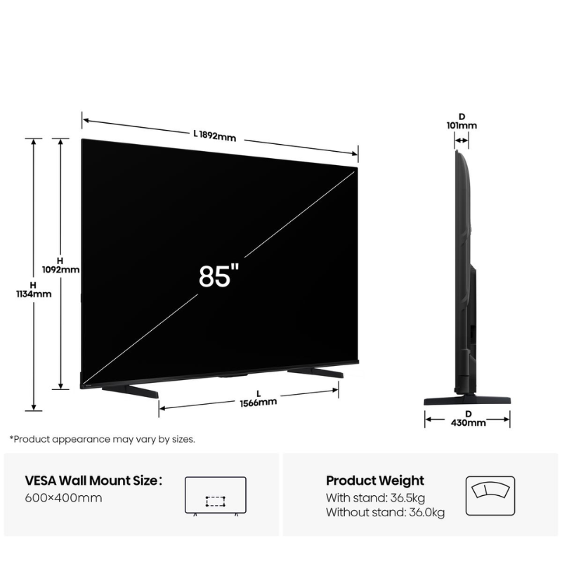 Hisense 85Q6Q 85