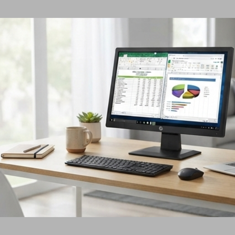 Refurbished HP P204 20-inch LED Monitor