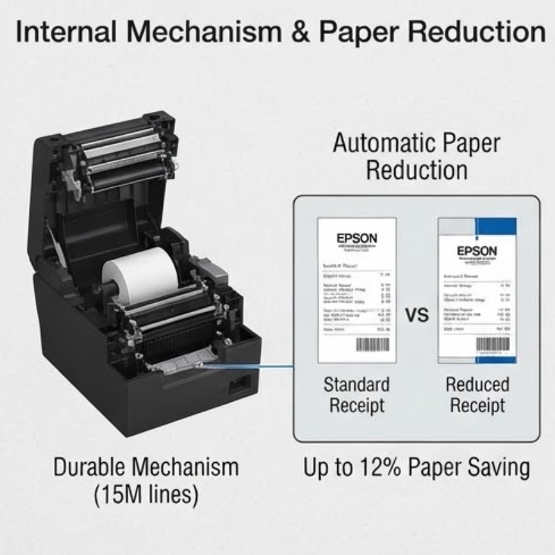 Epson TM-T20III-011 Thermal POS Receipt Printer