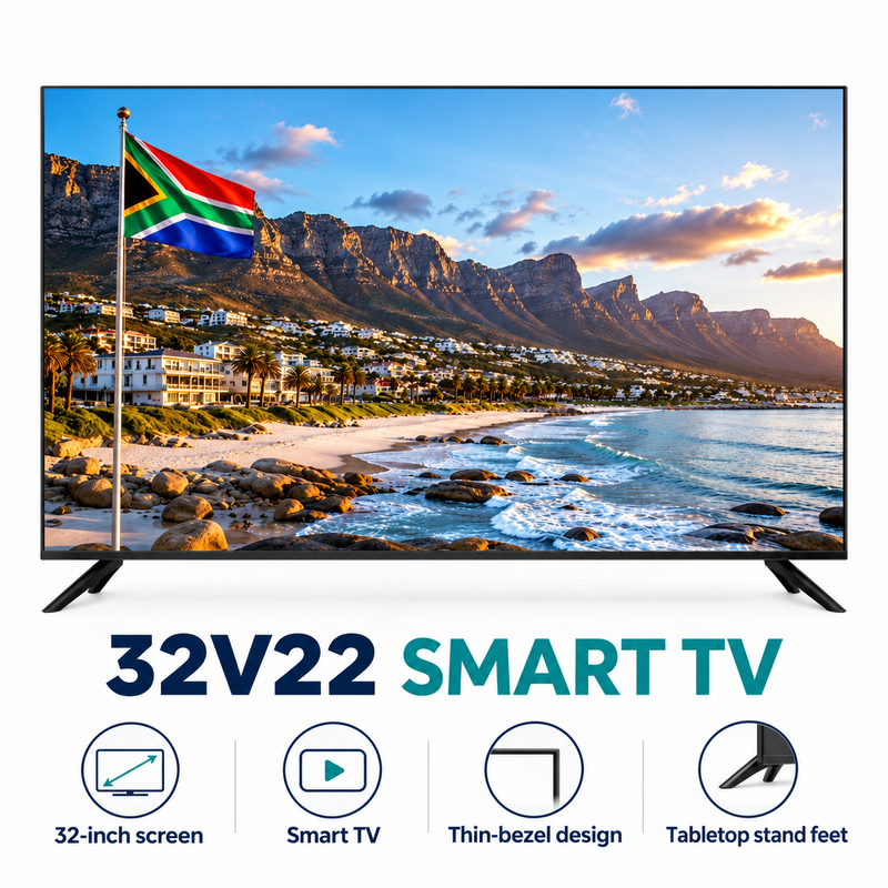 Condere 32V22 32-inch HD Ready Bezel-Less Smart LED TV with Wi-Fi and Bluetooth