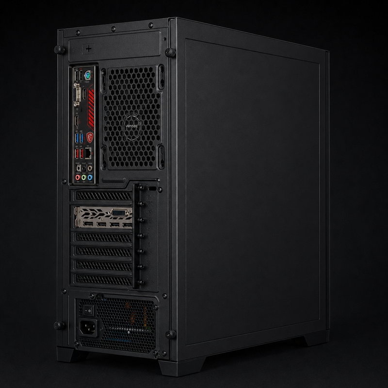 Refurbished Gaming pc - AMD Ryzen 7 1700 - MSi GTX 1070TI - 8gb ram