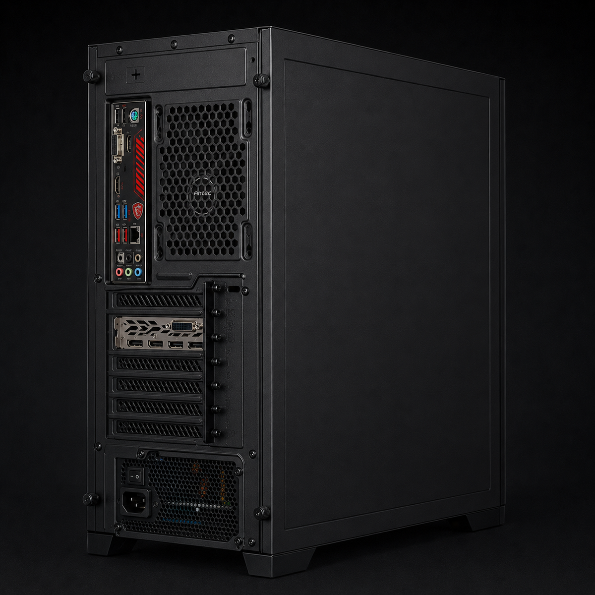 Refurbished Gaming pc - AMD Ryzen 7 1700 - MSi GTX 1070TI - 8gb ram