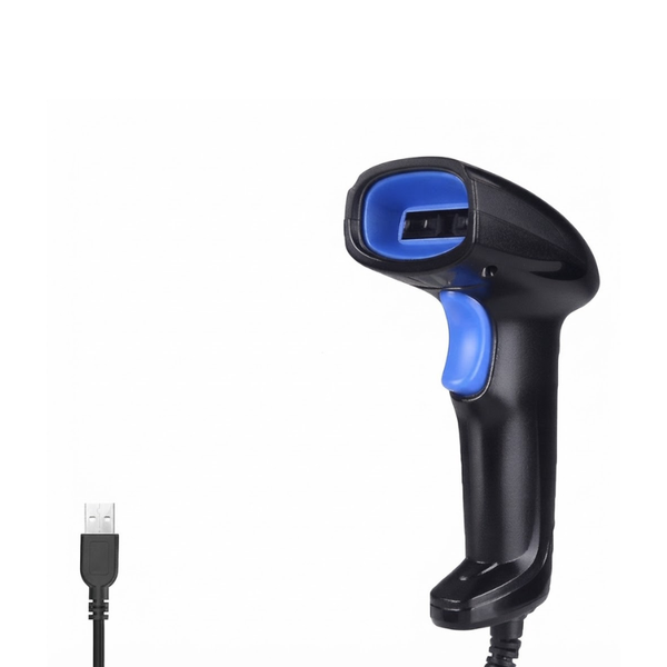 1100 Wired 2D Barcode Scanner with USB Plug-and-Play