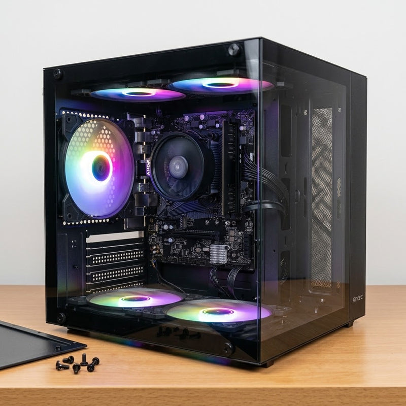 (Pre-Built) Home theater/ work PC, AMD Athlon 3000G[Vega 3 Integrated Graphics] 8GB DDR4, 512GB SATA SSD