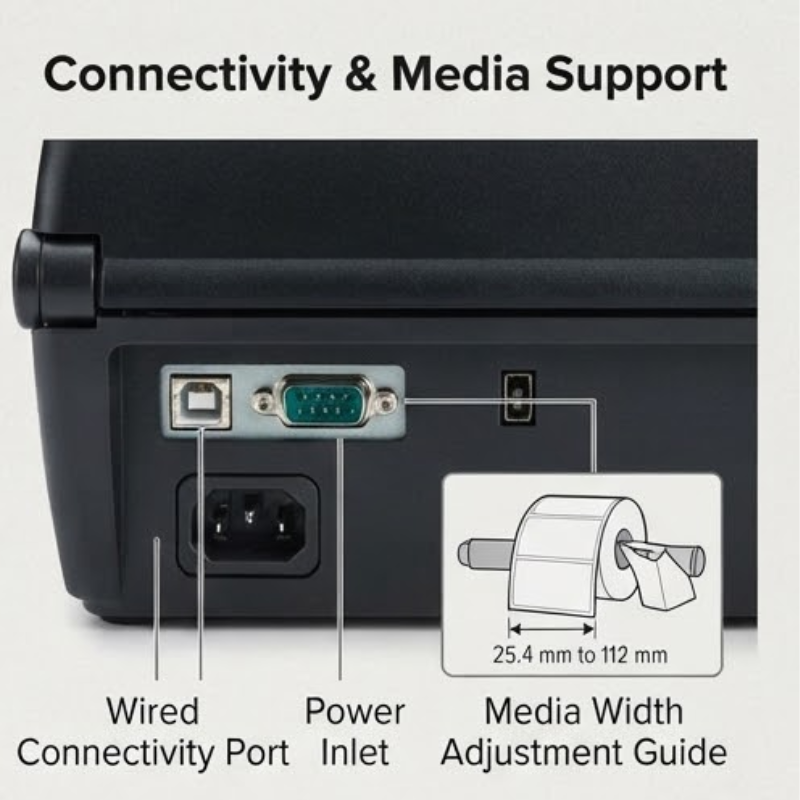 Zebra ZD230 Direct Thermal Label Printer ZD23042-D0EC00EZ