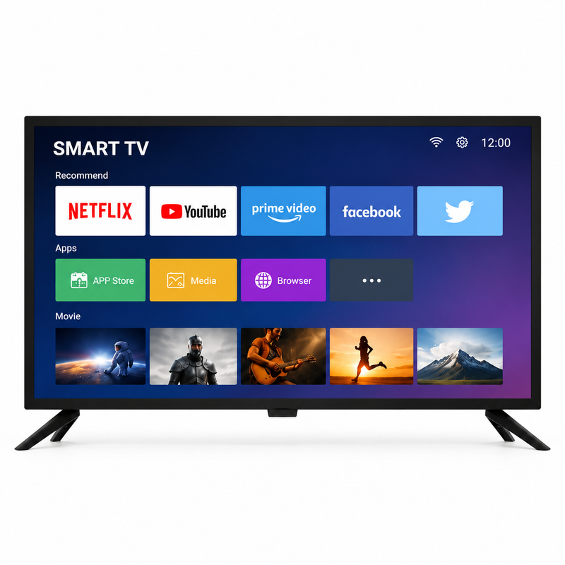 Condere 40V20 40-inch HD Ready Android Smart LED TV with Wi-Fi
