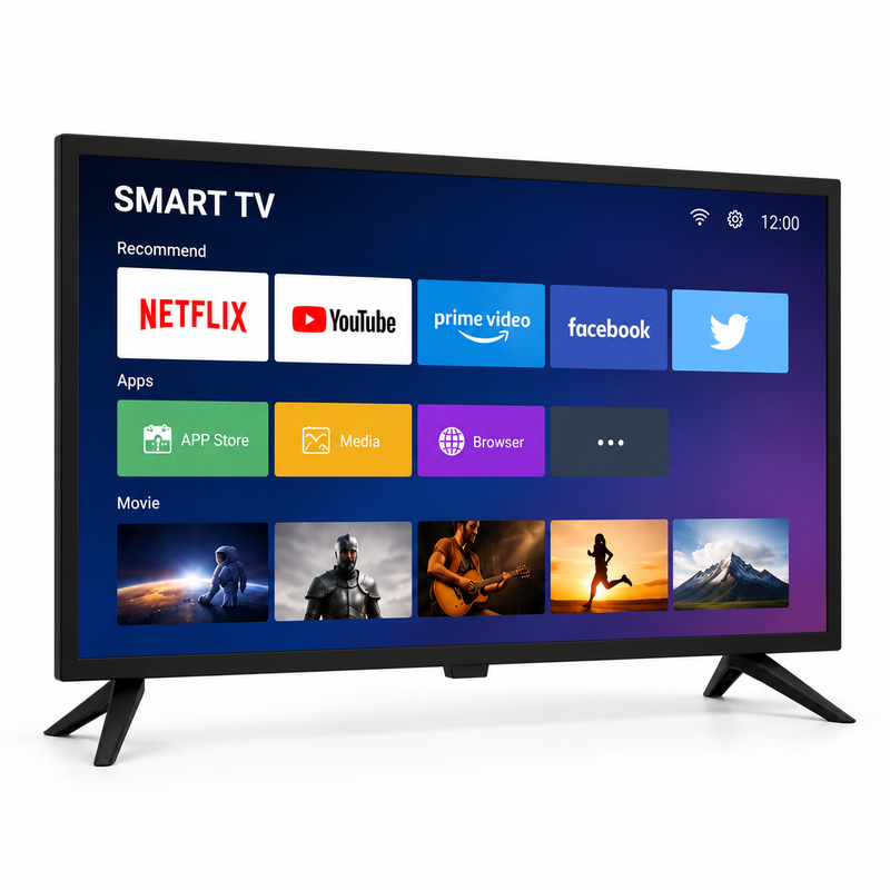 Condere 40V20 40-inch HD Ready Android Smart LED TV with Wi-Fi