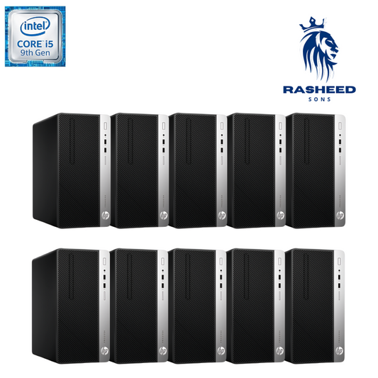 Certified Pre-Owned HP ProDesk 400 G6 - Intel Core i5 9th Gen, 8GB DDR4, 256GB SSD - Pack of 10