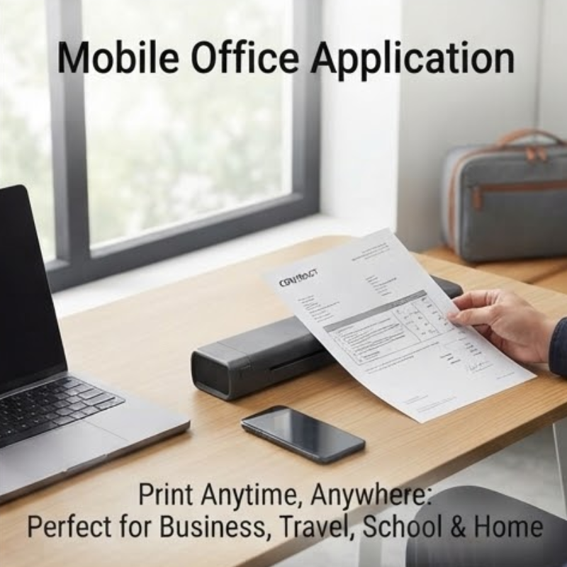 Phomemo M08F Portable A4 Wireless Inkless Thermal Printer
