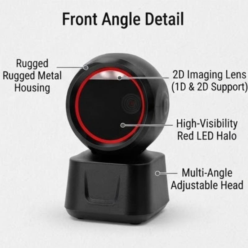 AL-25 Industrial 2D Barcode Scanner with USB Connectivity