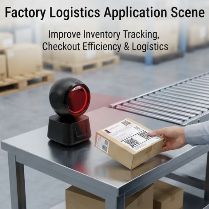 AL-25 Industrial 2D Barcode Scanner with USB Connectivity