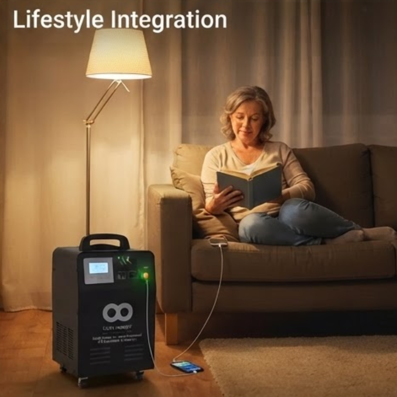 Kool Energy 1KW Plug-and-Play Inverter with 100Ah Gel Battery