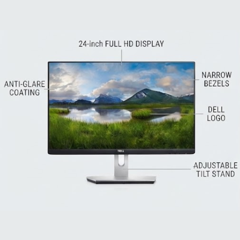 Refurbished Dell S2421HN 24-inch FHD LED Monitor
