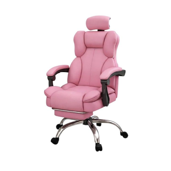 Ergonomic High-Back Executive Recliner Office Chair with Footrest