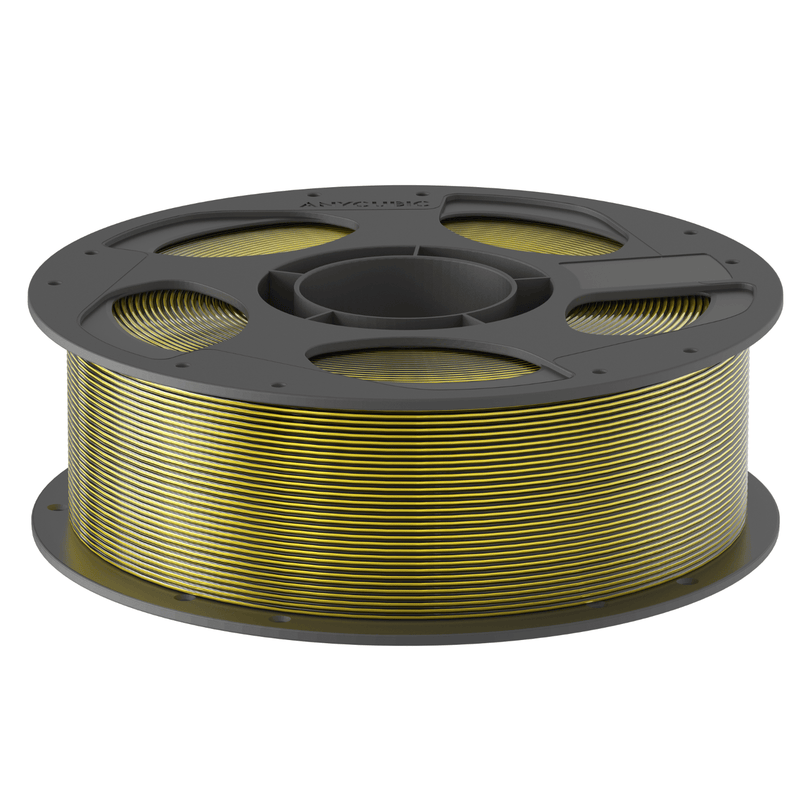 Anycubic PLA Silk Dual Filament – Black Gold