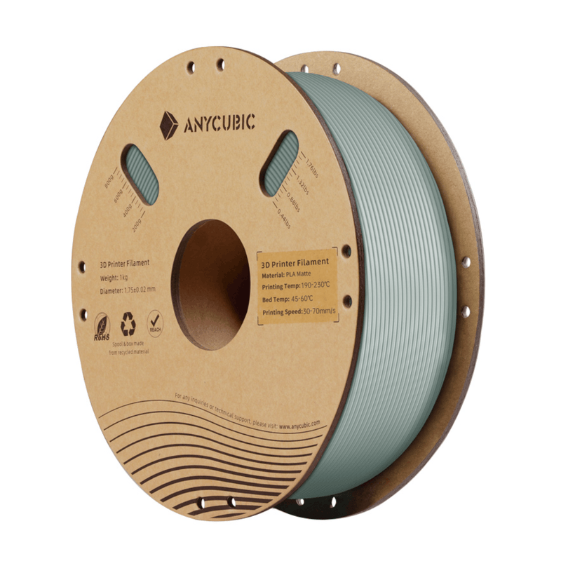 Anycubic PLA Matte Filament 1kg – Nardo Grey