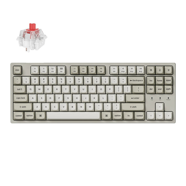 Keychron C1 Pro 8K TKL Wired Mechanical Keyboard