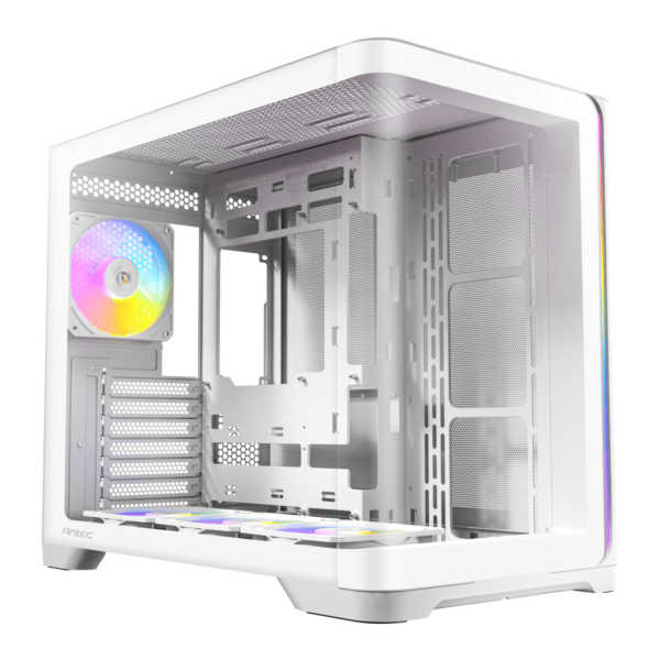 Ryzen 7 5700X + Radeon RX 9060 XT 16GB White Gaming PC | 32GB RGB RAM | 1TB NVMe | Liquid Cooled | Wi-Fi