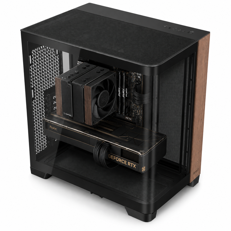 Wooden aesthetic (Pre-Build)RTX 5080, Ryzen 7 7800X3D,32gb Ram