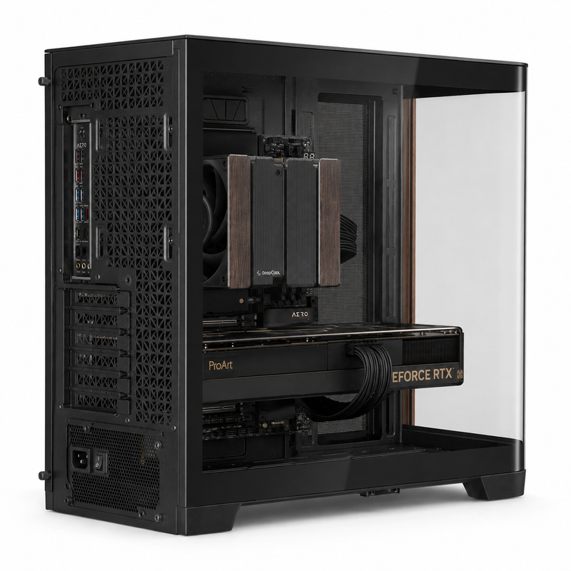 Wooden aesthetic (Pre-Build)RTX 5080, Ryzen 7 7800X3D,32gb Ram