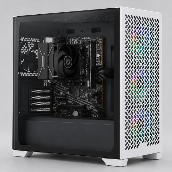 (Pre-Built) Budget Gaming PC Ryzen 5 3400G, 8GB ddr4, [Integrated Graphics VEGA 11]