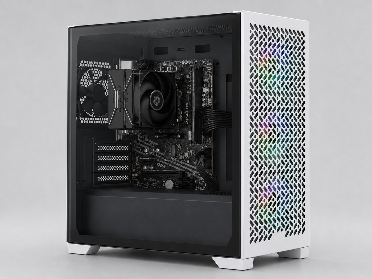 (Pre-Built) Budget Gaming PC Ryzen 5 3400G, 8GB ddr4, [Integrated Graphics VEGA 11]