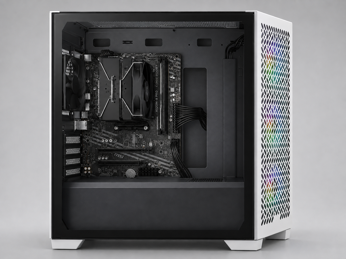 (Pre-Built) Budget Gaming PC Ryzen 5 3400G, 8GB ddr4, [Integrated Graphics VEGA 11]
