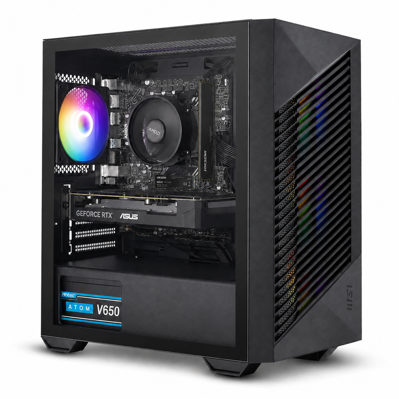(Pre-built)Ryzen 5 8500G,8GB DDr5 Memory, RTX 3050 Dual OC