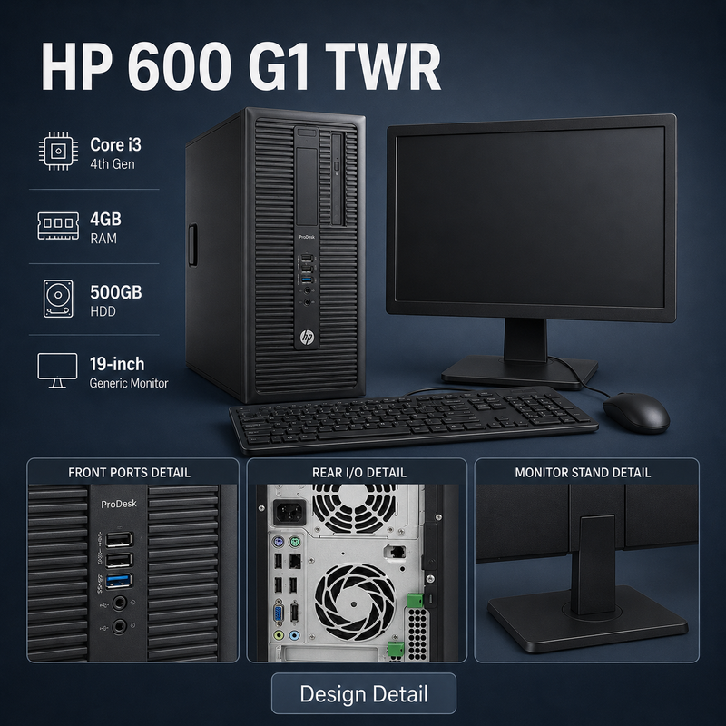 Refurbished HP ProDesk 600 G1 Tower