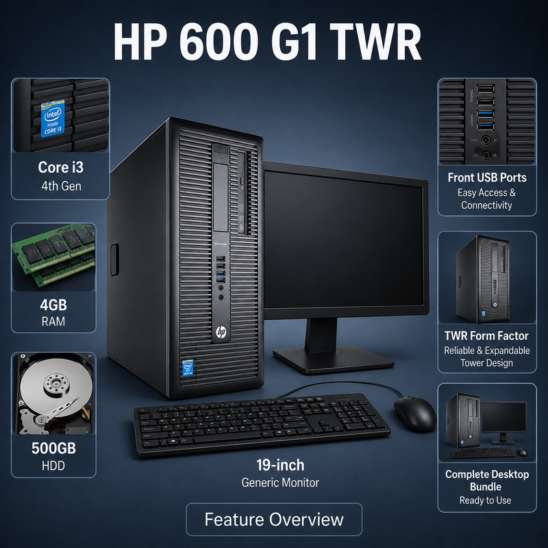 Refurbished HP ProDesk 600 G1 Tower