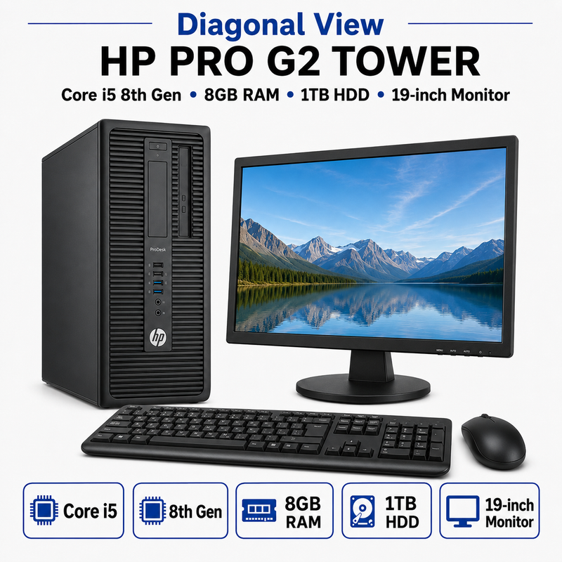 Refurbished HP 290 G2 Tower