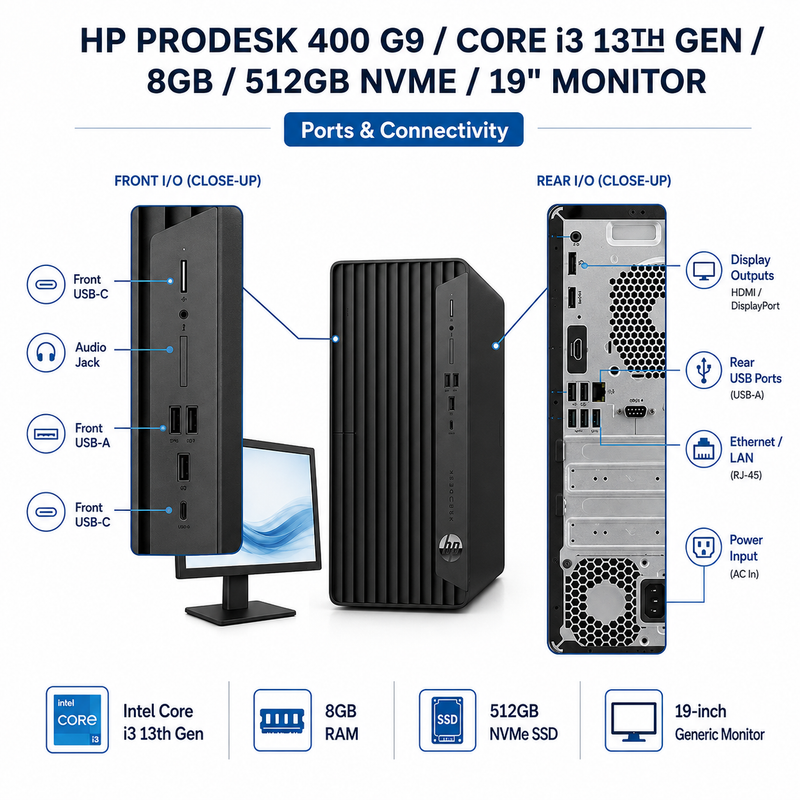 Refurbished HP ProDesk 400 G9