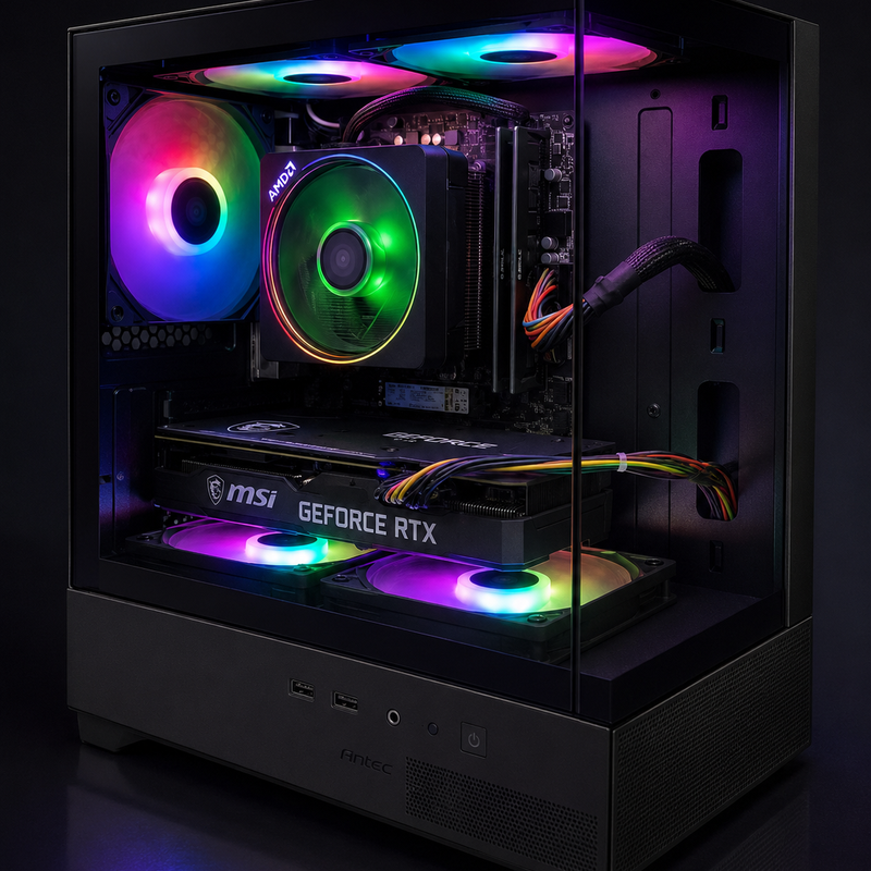Refurbished Gaming PC  - Ryzen 7 - RTX 3060TI