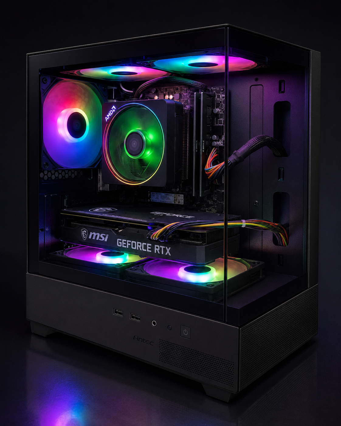 Refurbished Gaming PC  - Ryzen 7 - RTX 3060TI