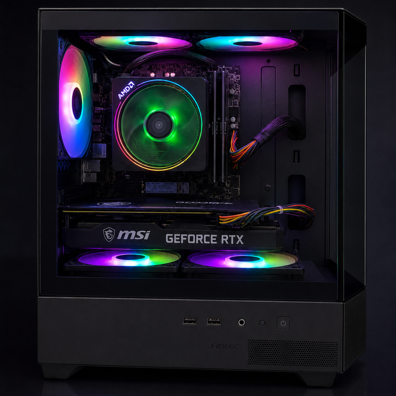 Refurbished Gaming PC  - Ryzen 7 - RTX 3060TI