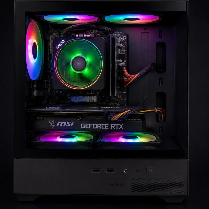 Refurbished Gaming PC  - Ryzen 7 - RTX 3060TI
