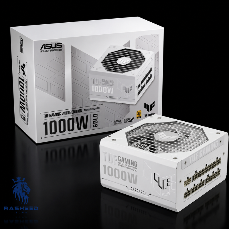 Enthusiast Line GPU Upgrade Kits (Nvidia) ASUS RTX 5070 PRIME OC,ASUS TUF GAMING 100W 80 Plus Gold, Fully Modular  (white edition)Antec GPU support stand