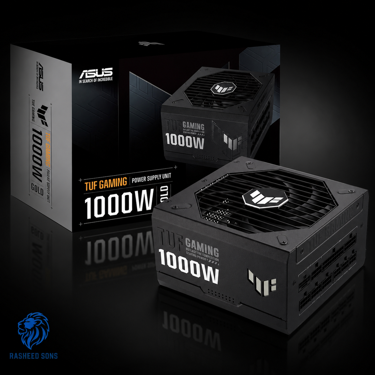 Enthusiast Line GPU Upgrade Kit (AMD) ASUS Prime RX 9070 XT OC,ASUS TUF Gaming 1000w 80 Plus Gold PSU,