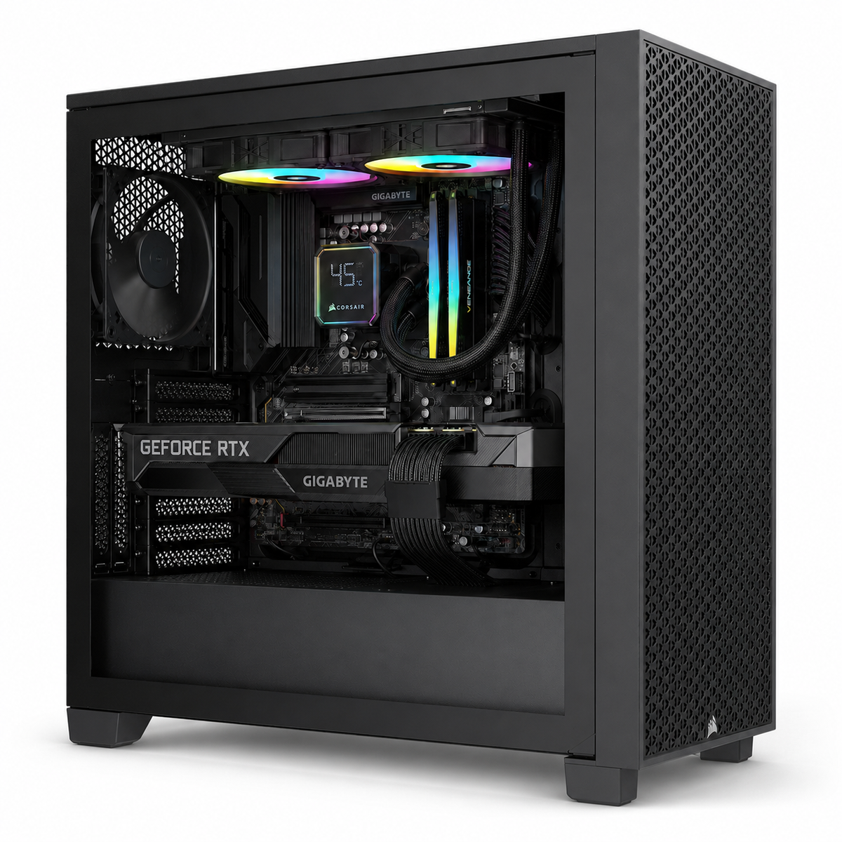 1080p Gaming PC Intel Core Ultra 5 RTX 5060 Gaming PC | 8GB DDR5 | 1TB SSD | 240mm ARGB Liquid Cooling | WIFI 6E